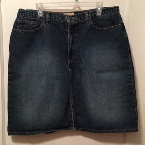 St Johns Bay denim skirt